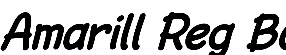 Amarill Reg Bold Italic Yazı tipi ücretsiz indir